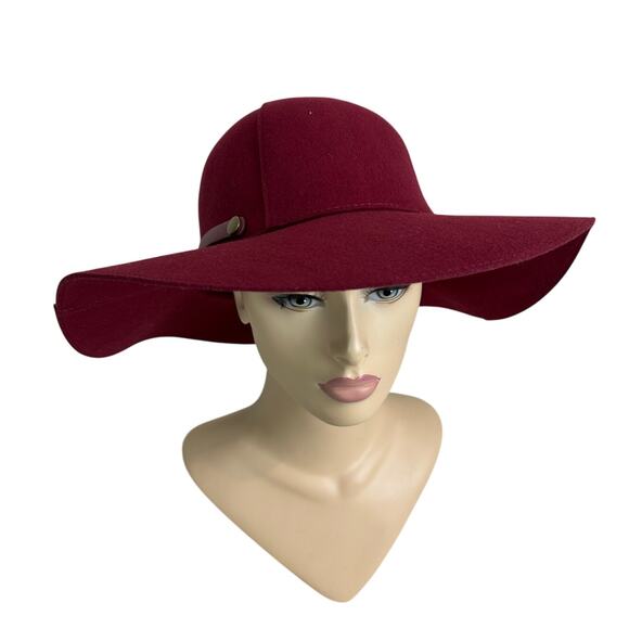 Adora Women\'s Burgundy Wool Felt 4\